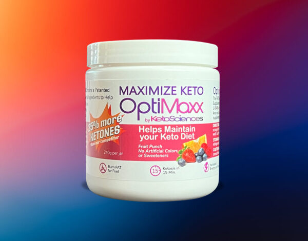 OptiMaxx. The first and only ketogenic support supplement to combined D-BHB with L-BAIBA to get you into ketosis faster and keep you there longer.